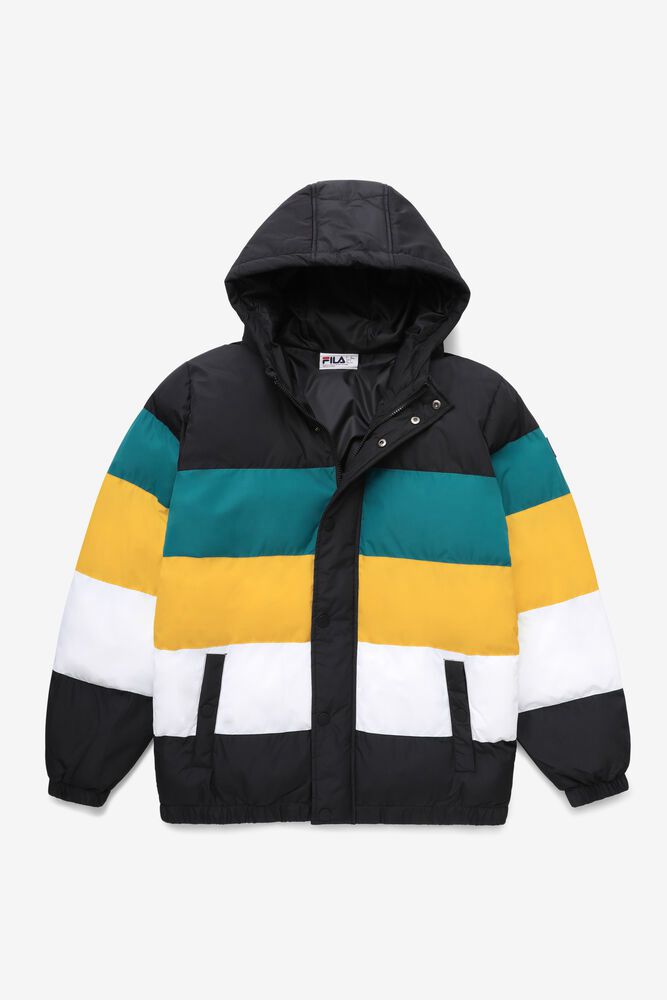 Fila Jacket Mens Multicolor - Giovanni Puffa - Philippines 8734096-TN